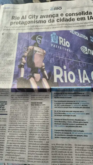 Humanoide de PD7 en Rio AI City