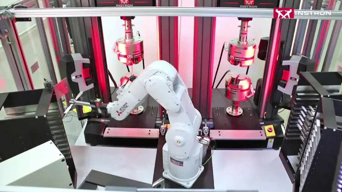 Celdas de ensayo FANUC y Mitsubishi