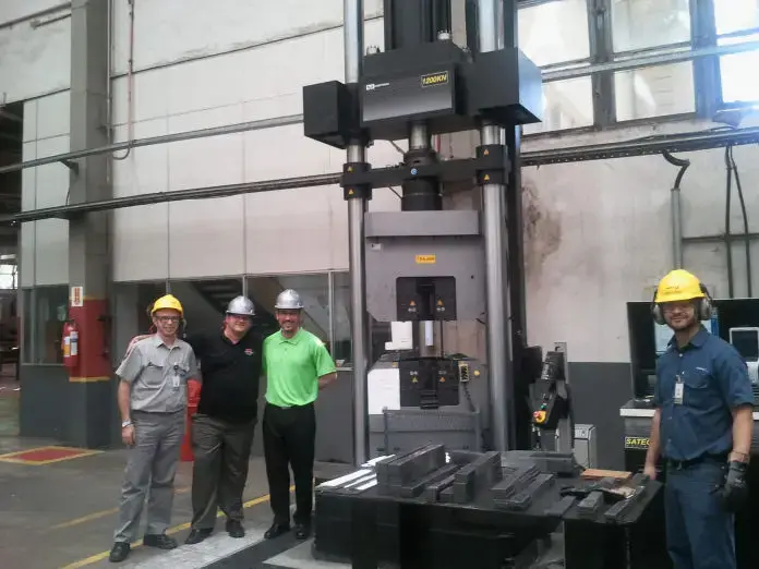 Sistema de tracción de 1.200 kN